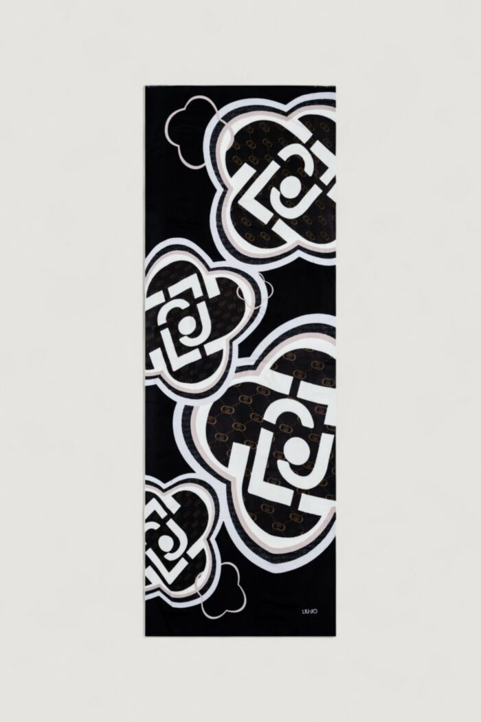Pashmina Liu-jo STOLA PORTALOGO 70X180 Nero