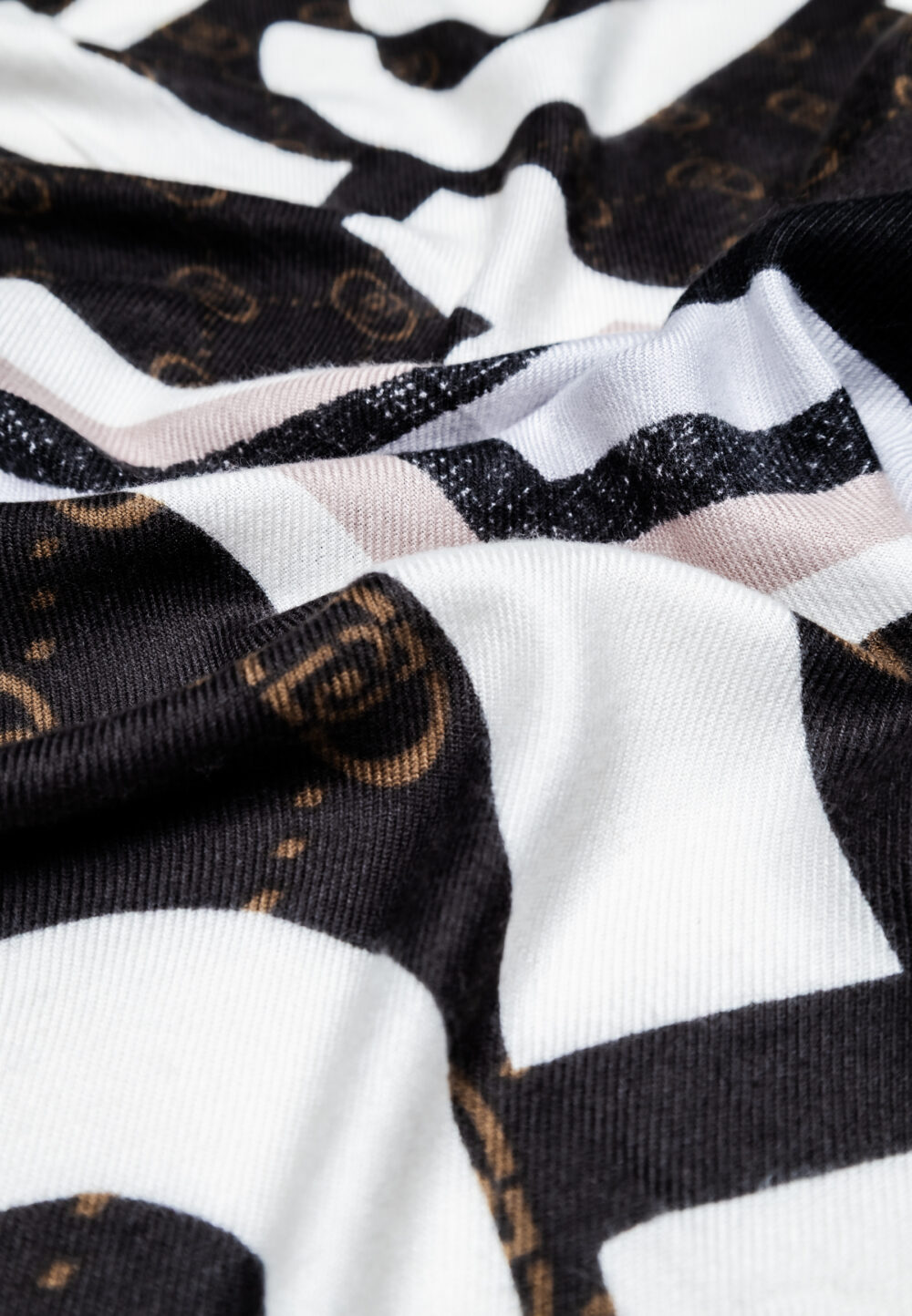 Pashmina Liu-Jo STOLA PORTALOGO 70X180 Nero - Foto 4