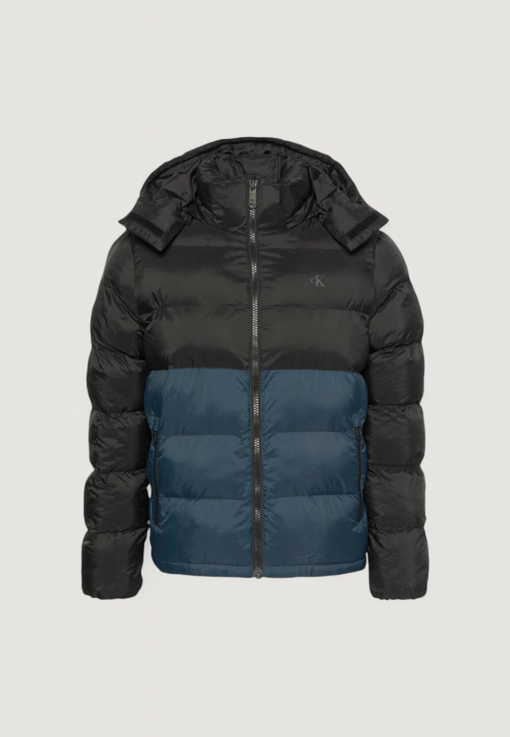 Piumino Calvin Klein Jeans LS NYLON COLOR BOCK Nero - Foto 1