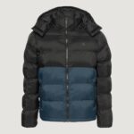 Piumino Calvin Klein Jeans LS NYLON COLOR BOCK Nero - Foto 1