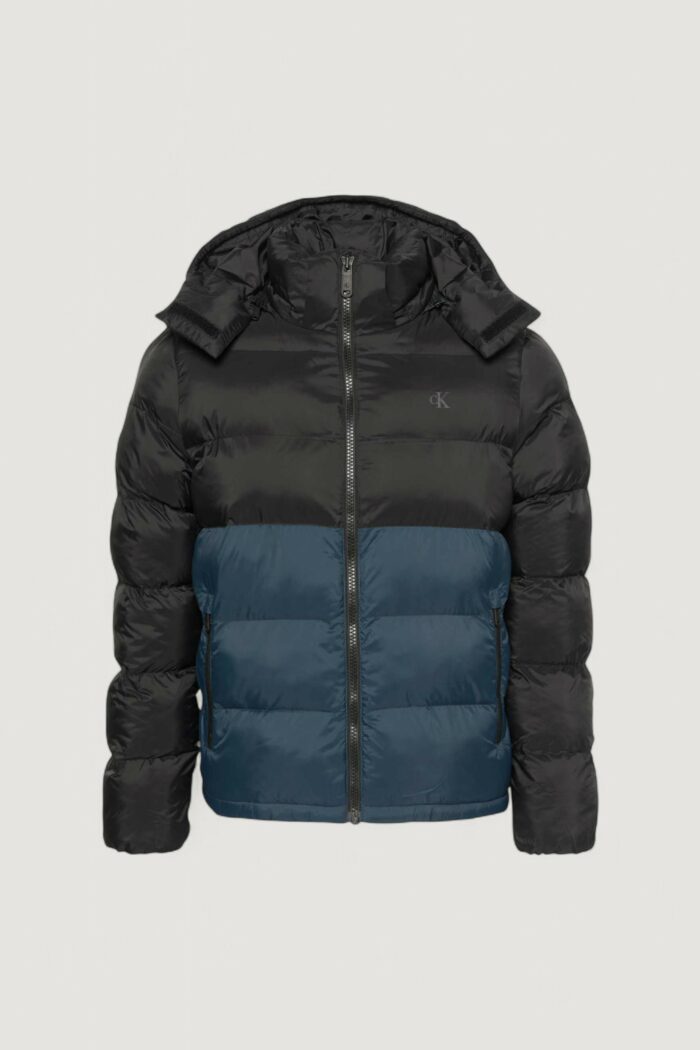 Piumino Calvin Klein LS NYLON COLOR BOCK Nero – LV04RD527G