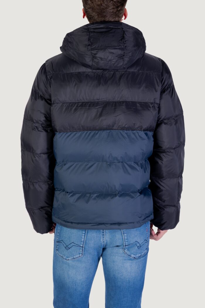 Piumino Calvin Klein LS NYLON COLOR BOCK Nero