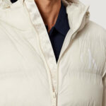 Piumino Calvin Klein Jeans LS NYLON MONOGRAM PU Panna - Foto 4