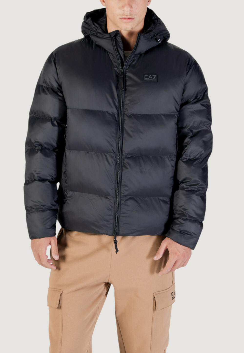 Piumino EA7 BOMBER JACKET Nero - Foto 1