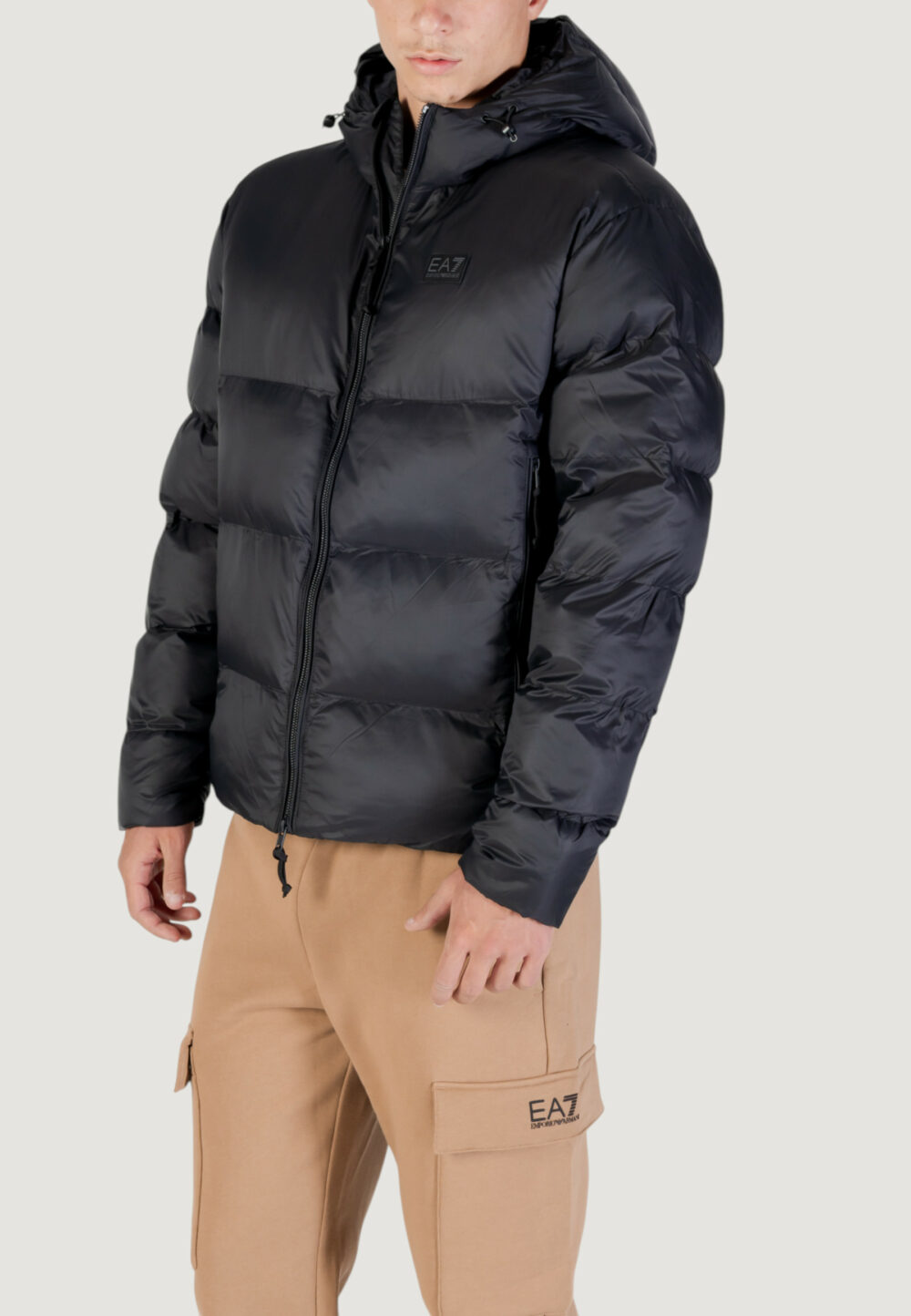 Piumino EA7 BOMBER JACKET Nero - Foto 3