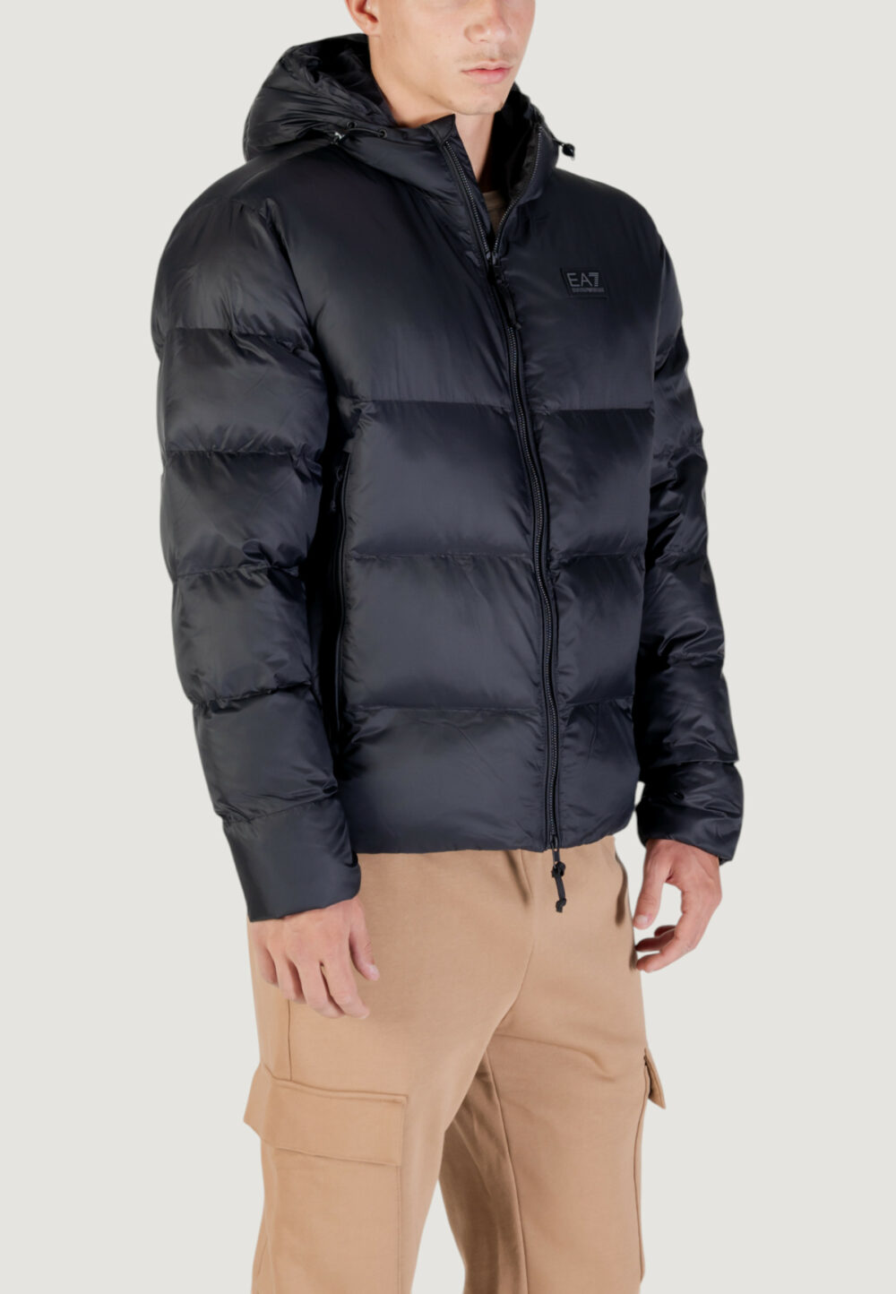 Piumino EA7 BOMBER JACKET Nero - Foto 4