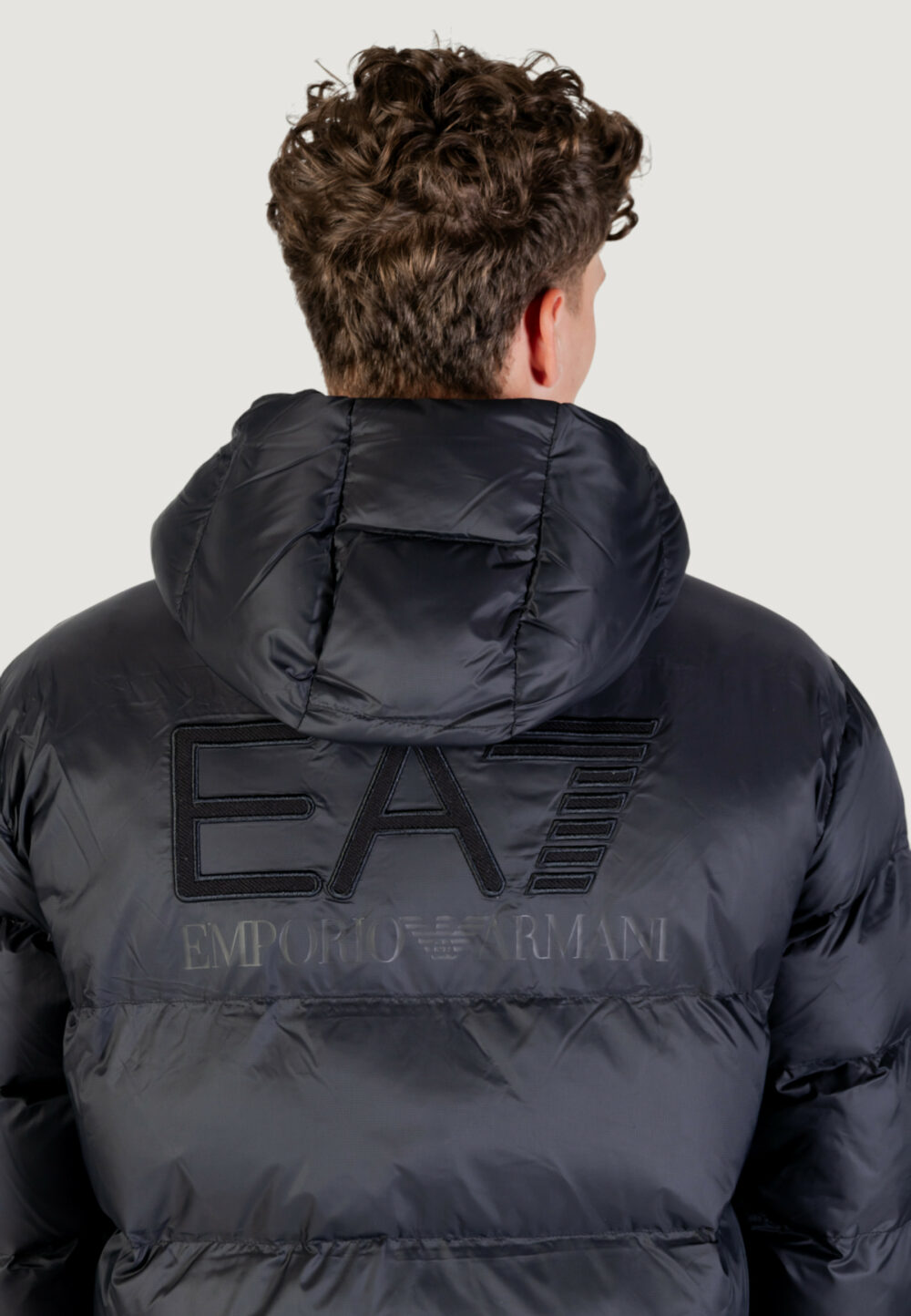 Piumino EA7 BOMBER JACKET Nero - Foto 5