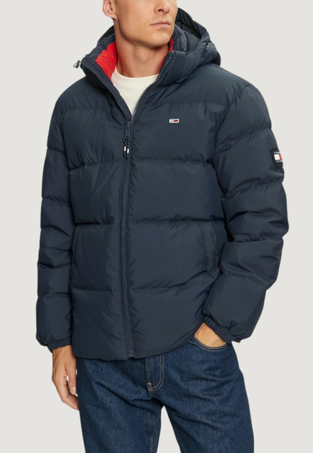 Piumino Tommy Hilfiger Jeans TJM ESSENTIAL DOWN J Blue scuro - Foto 1