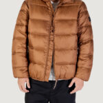 Piumino Tommy Hilfiger Jeans TJM HOODED LOGO PUFF Marrone - Foto 5