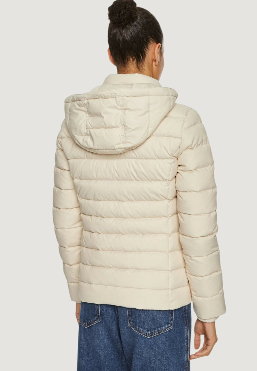 Piumino Tommy Hilfiger Jeans TJW BASIC Panna - Foto 4