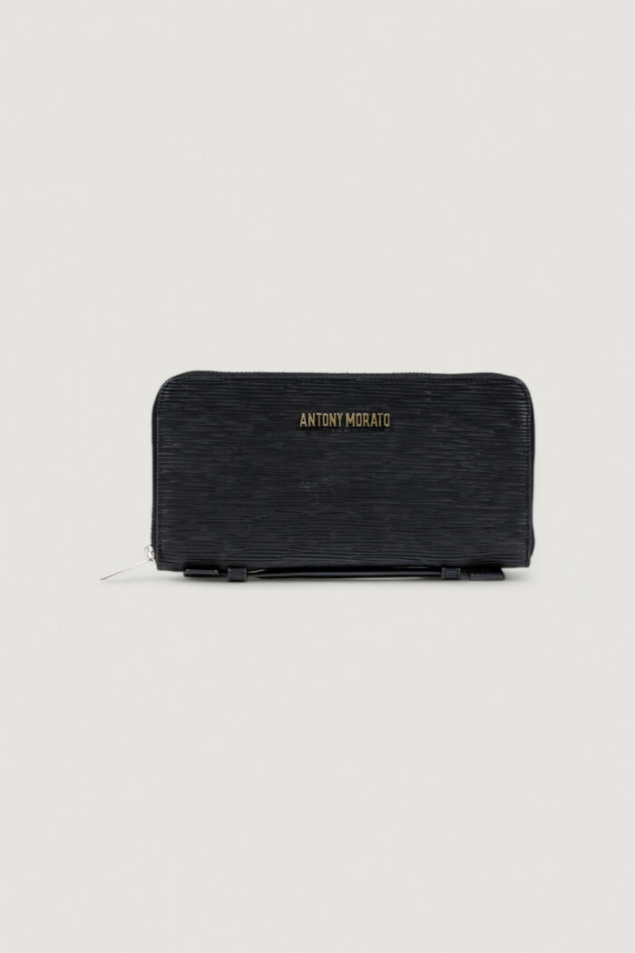 Pochette e beauty Antony Morato CONTINENTAL POUCH Nero – MMAB00445-FA210074