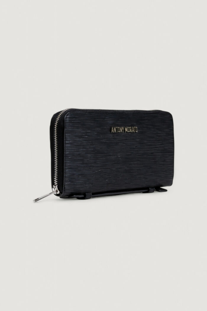Pochette e beauty Antony Morato CONTINENTAL POUCH Nero – MMAB00445-FA210074