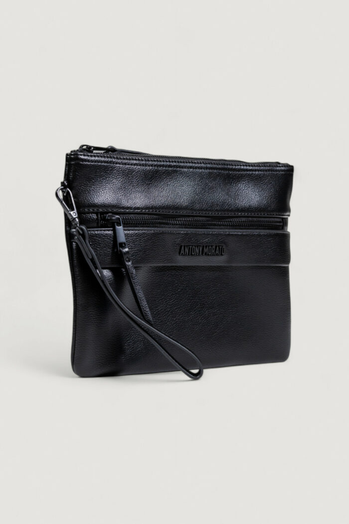 Pochette e beauty Antony Morato POUCH FLAT Nero – MMAB00460-FA210069