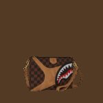 Pochette e beauty Sprayground HENNYVILLE CROSSOVER CLUTCH Marrone - Foto 2