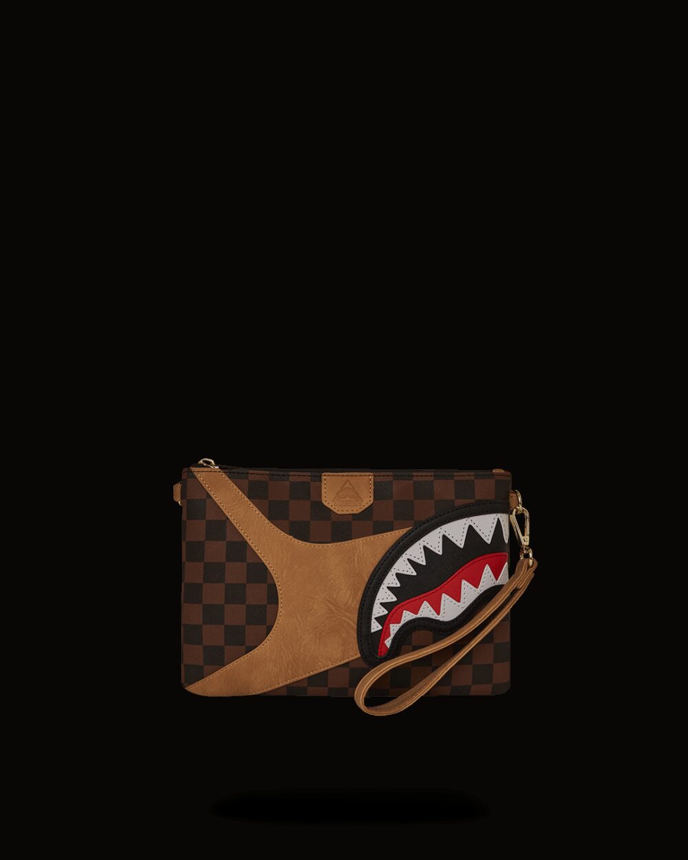 Pochette e beauty Sprayground HENNYVILLE CROSSOVER CLUTCH Marrone - Foto 4