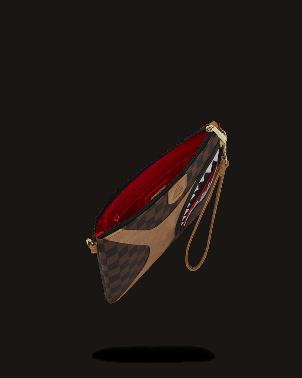 Pochette e beauty Sprayground HENNYVILLE CROSSOVER CLUTCH Marrone - Foto 5