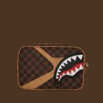 Pochette e beauty Sprayground HENNYVILLE TOILETRY BRICK Marrone - Foto 3