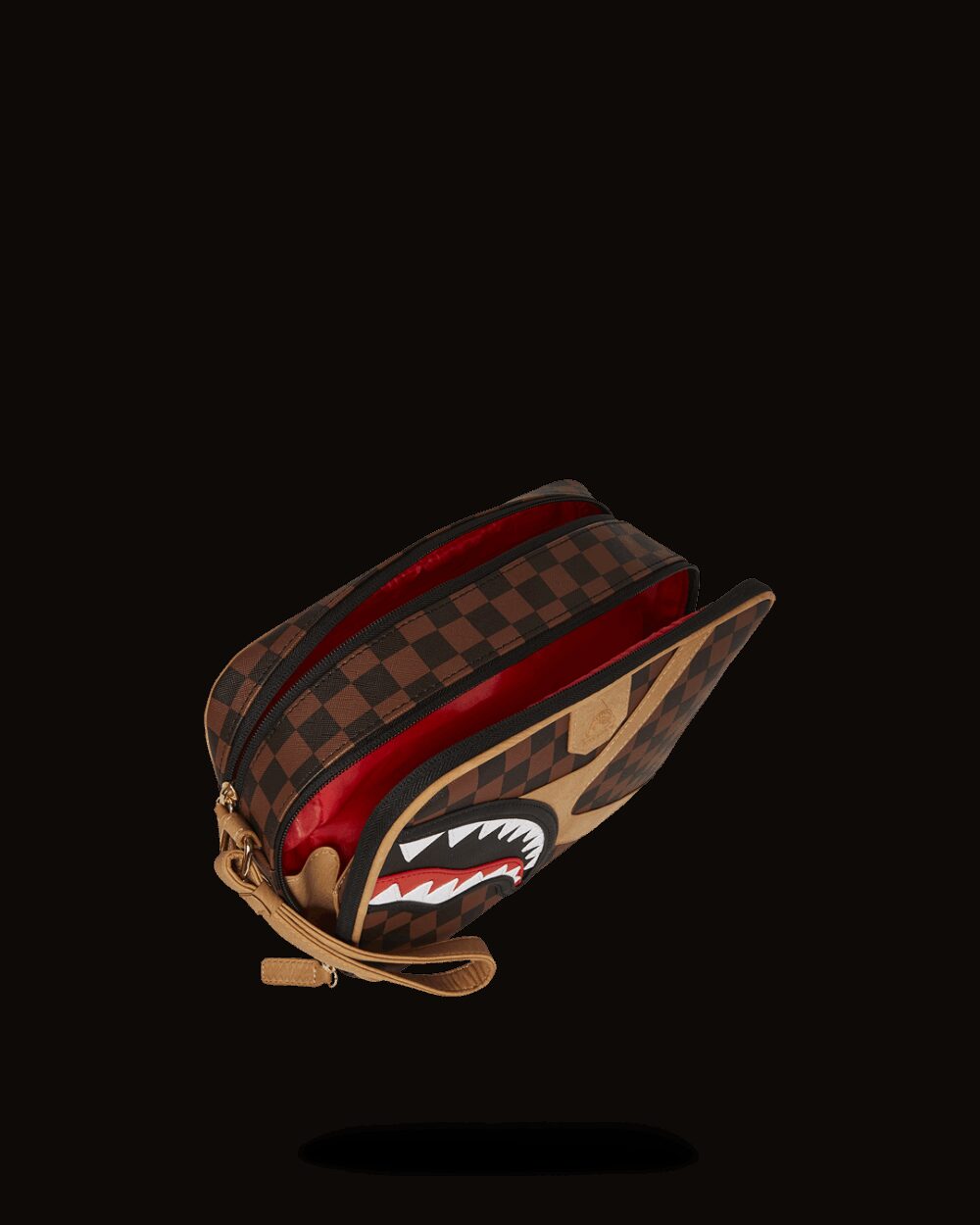 Pochette e beauty Sprayground HENNYVILLE TOILETRY BRICK Marrone - Foto 4