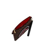 Pochette e beauty Sprayground SAWTOOTH SHARKS IN PARIS CROSSOVER CLUTCH Marrone - Foto 5