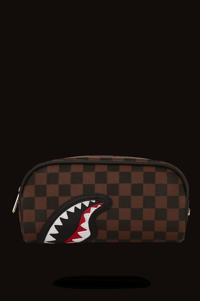 Pochette e beauty Sprayground SAWTOOTH SHARKS IN PARIS POUCH Marrone – 910B7845NSZ