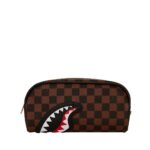 Pochette e beauty Sprayground SAWTOOTH SHARKS IN PARIS POUCH Marrone - Foto 1