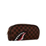 Pochette e beauty Sprayground SAWTOOTH SHARKS IN PARIS POUCH Marrone - Foto 2