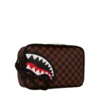 Pochette e beauty Sprayground SAWTOOTH SHARKS IN PARIS TOILETRY BRICK Marrone - Foto 2