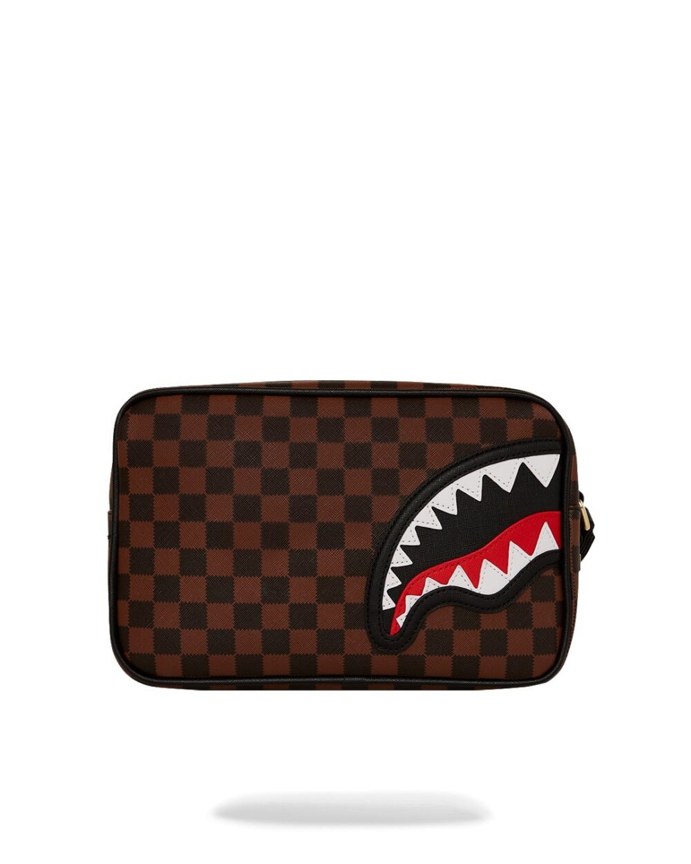 Pochette e beauty Sprayground SAWTOOTH SHARKS IN PARIS TOILETRY BRICK Marrone - Foto 3