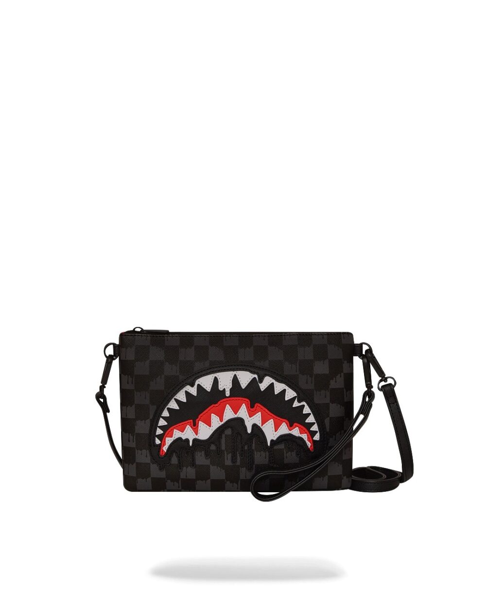Pochette e beauty Sprayground DRIPPING SHARKS IN PARIS CROSSOVER CLUTCH Nero - Foto 1