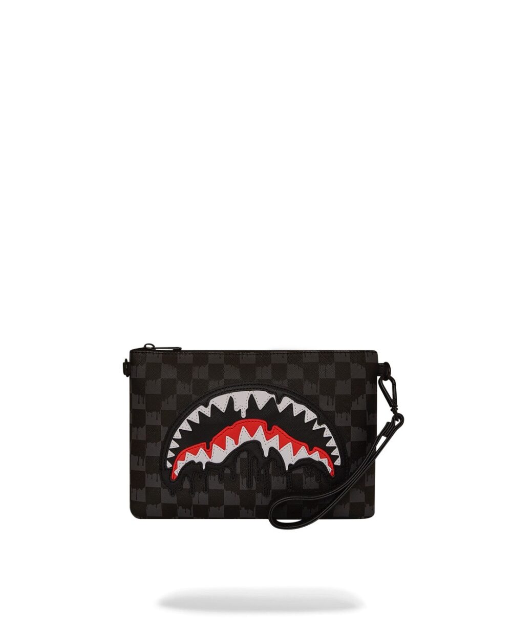 Pochette e beauty Sprayground DRIPPING SHARKS IN PARIS CROSSOVER CLUTCH Nero - Foto 4