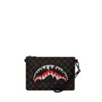 Pochette e beauty Sprayground DRIPPING SHARKS IN PARIS CROSSOVER CLUTCH Nero - Foto 4