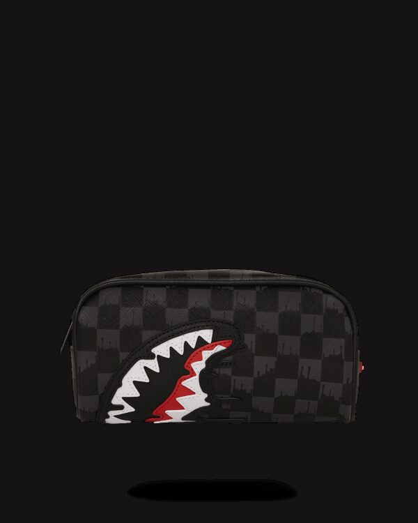 Pochette e beauty Sprayground DRIPPING SHARKS IN PARIS POUCH Nero - Foto 1