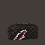 Pochette e beauty Sprayground DRIPPING SHARKS IN PARIS POUCH Nero - Foto 2