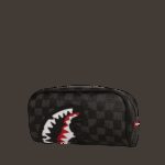 Pochette e beauty Sprayground DRIPPING SHARKS IN PARIS POUCH Nero - Foto 3