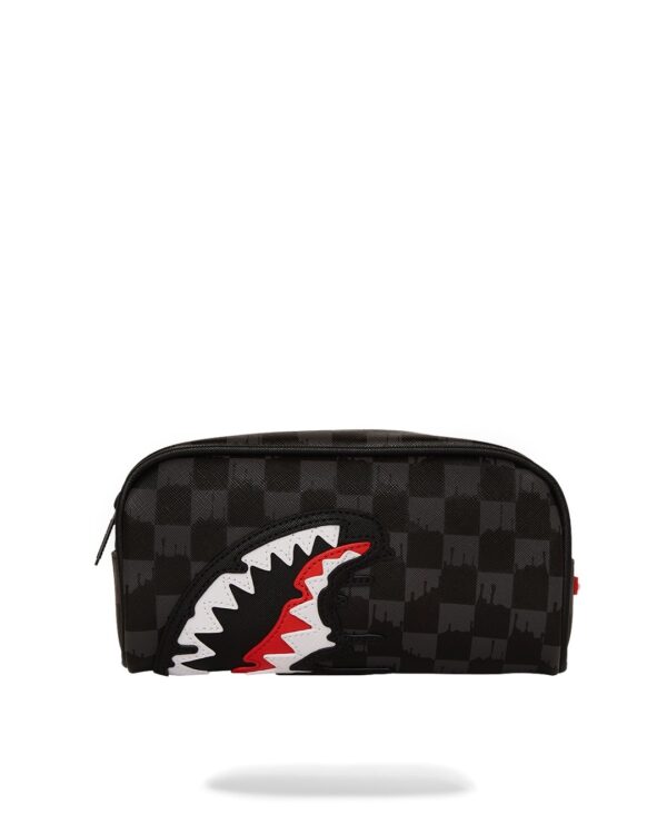 Pochette e beauty Sprayground DRIPPING SHARKS IN PARIS POUCH Nero - Foto 1