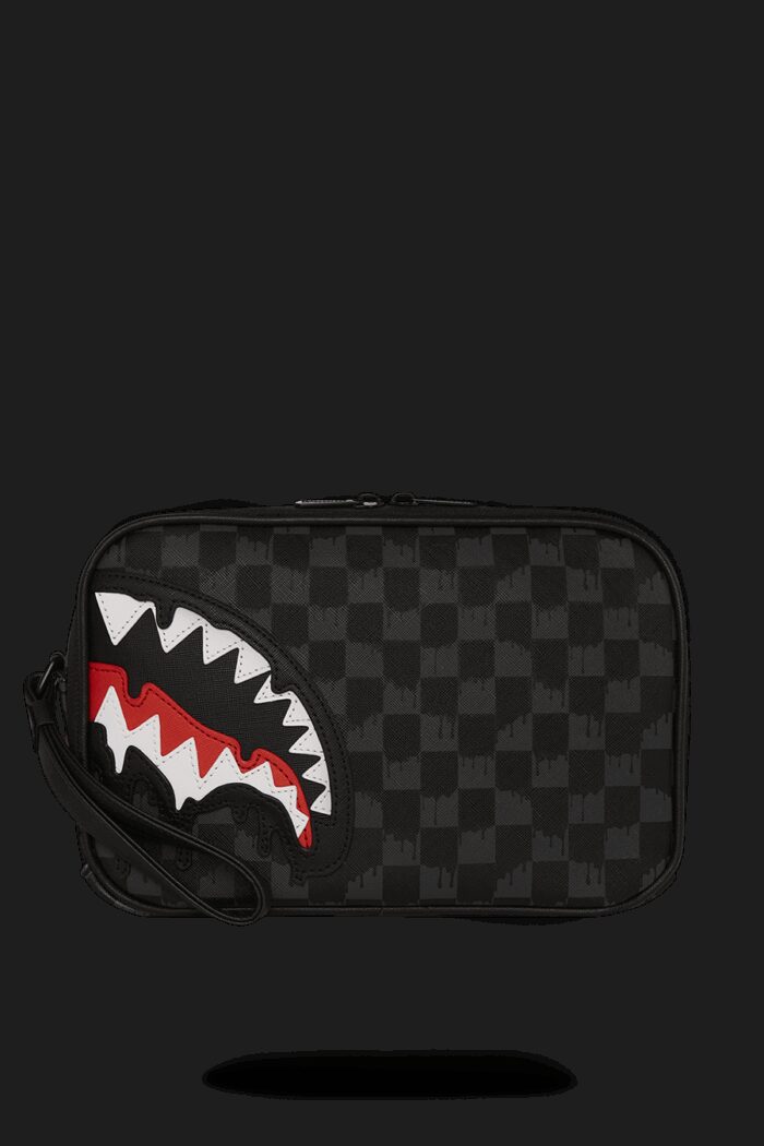 Pochette e beauty Sprayground DRIPPING SHARKS IN PARIS TOILETRY BRICK Nero – 910B7968NSZ