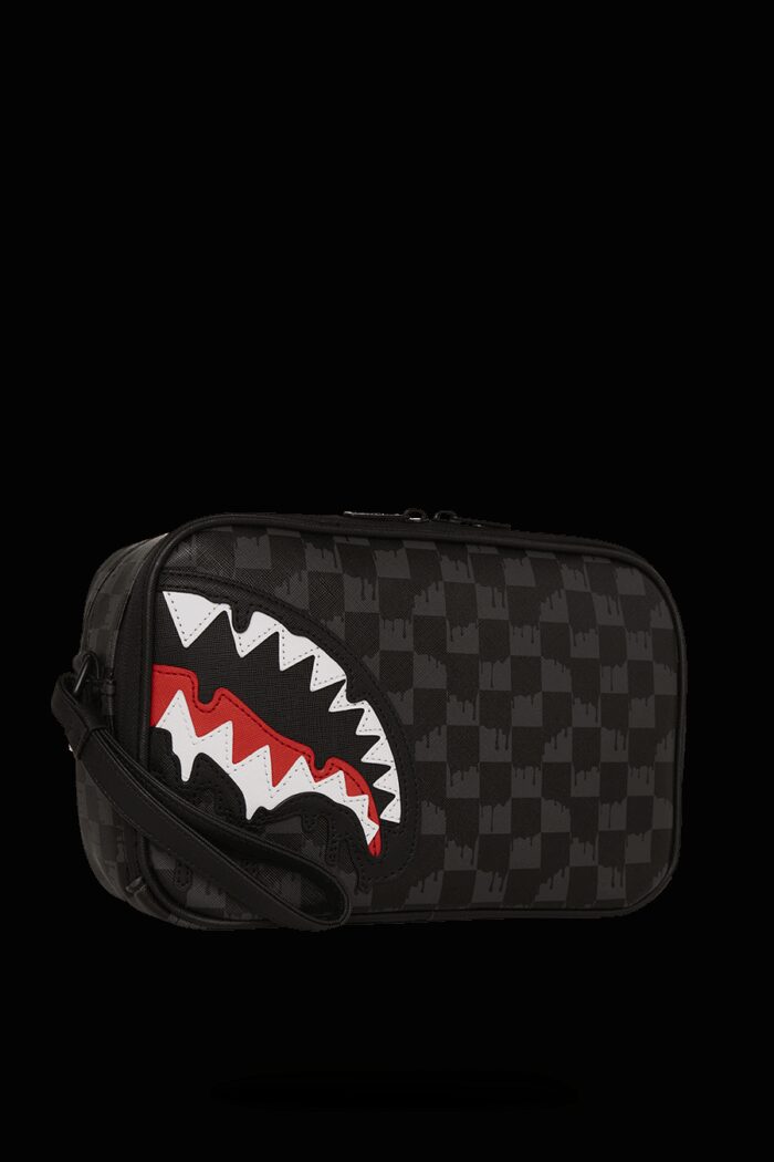 Pochette e beauty Sprayground DRIPPING SHARKS IN PARIS TOILETRY BRICK Nero – 910B7968NSZ