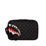 Pochette e beauty Sprayground DRIPPING SHARKS IN PARIS TOILETRY BRICK Nero - Foto 1