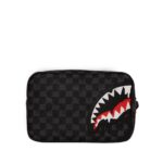 Pochette e beauty Sprayground DRIPPING SHARKS IN PARIS TOILETRY BRICK Nero - Foto 3
