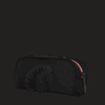 Pochette e beauty Sprayground PRINTED ZIPPER SHARK POUCH Nero - Foto 3