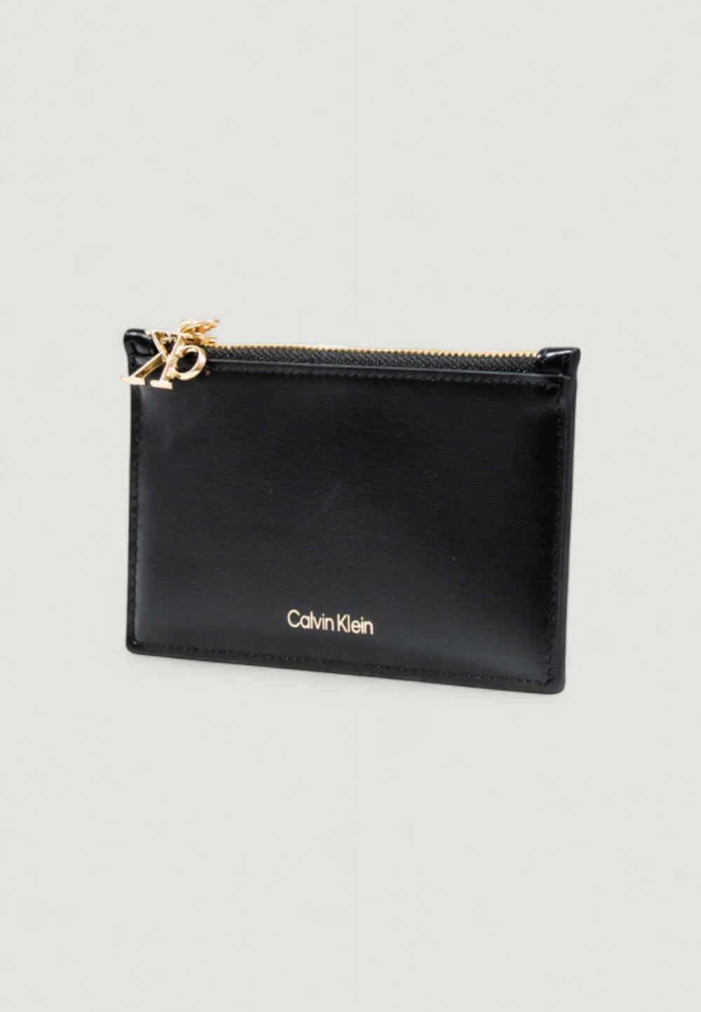 Portafoglio con portamonete Calvin Klein ZIP CARDCASE 6CC Nero - Foto 3