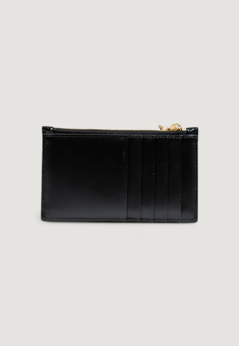 Portafoglio con portamonete Calvin Klein ZIP CARDCASE 6CC Nero - Foto 4
