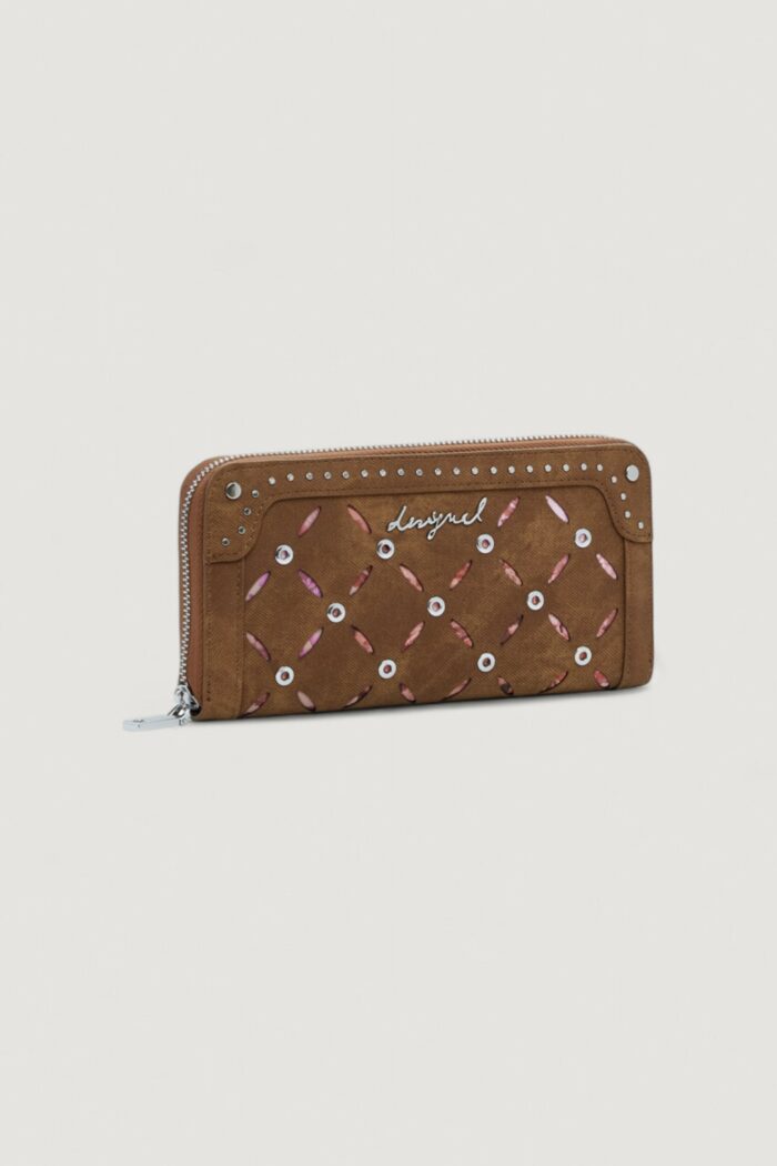 Portafoglio grande Desigual MONE_YANKEE FIONACAMEL Beige – 25WAYP34