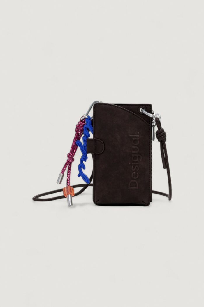Portafoglio grande Desigual MONE_HALF LOGO MILTON Marrone – 25WAYP25