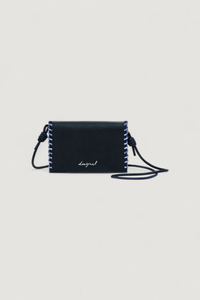Portafoglio grande Desigual MONE_CAPSULE TINY ZIP_MAT Nero – 25WAYP10