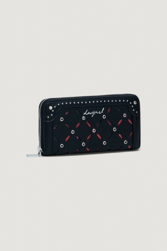 Portafoglio grande Desigual MONE_YANKEE FIONA BLACK Nero – 25WAYP33