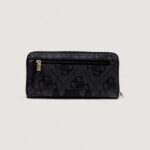 Portafoglio grande Guess ERENIA SLG LARGE ZIP AROUND Antracite - Foto 5