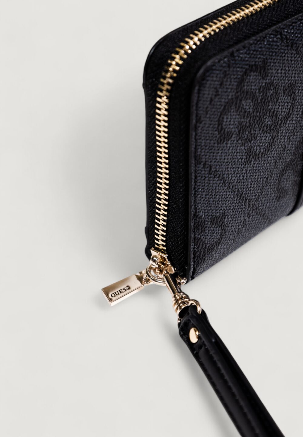 Portafoglio grande Guess ERENIA SLG LARGE ZIP AROUND Antracite - Foto 3