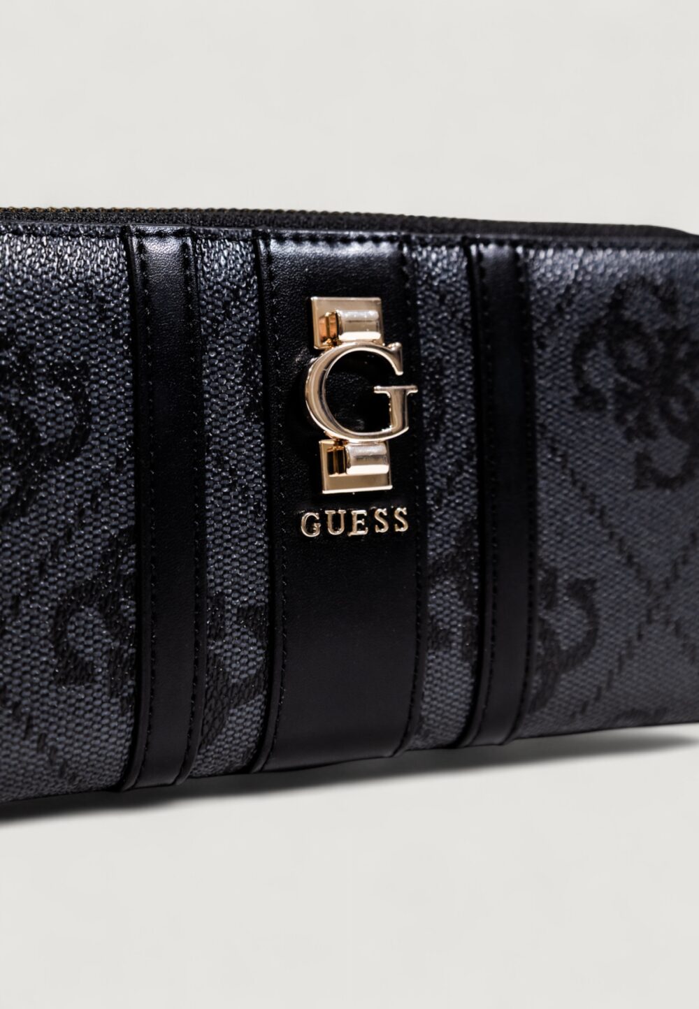 Portafoglio grande Guess ERENIA SLG LARGE ZIP AROUND Antracite - Foto 2