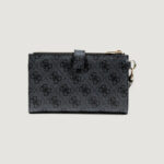 Portafoglio grande Guess LAUREL II SLG DBL ZIP ORGNZR Antracite - Foto 4